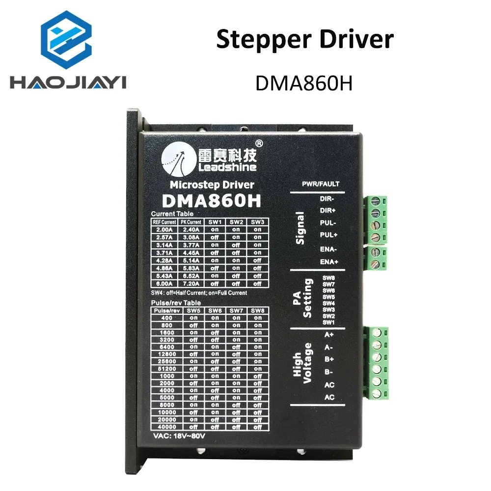 Leadshine 2 Phase Stepper Driver M542C 20-50 VAC 1.0-4.2A