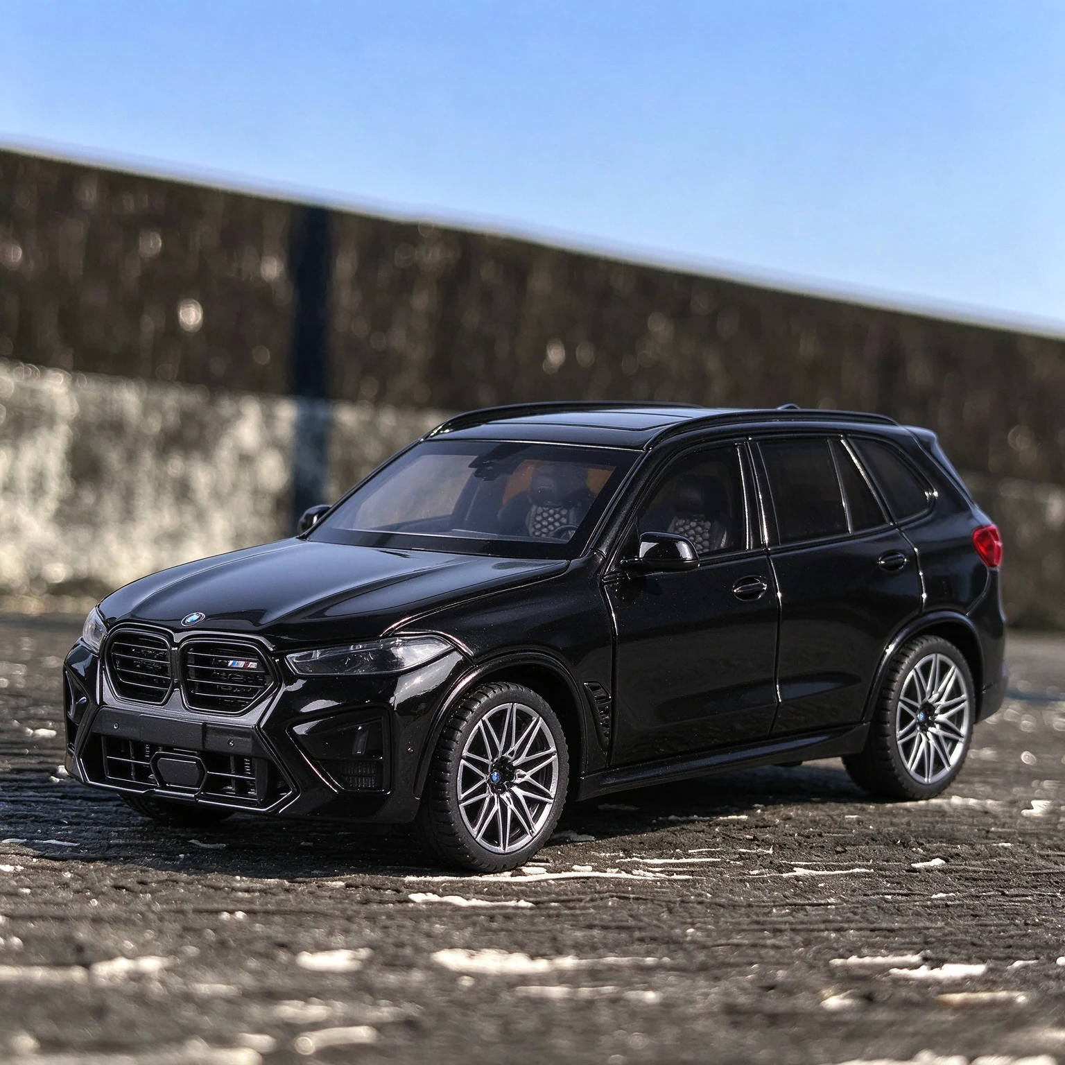 1:32 X5M SUV Mustang W1 Hypersport Alloy Car Diecasts & Vehicles Car Model Miniature Scale Model Car