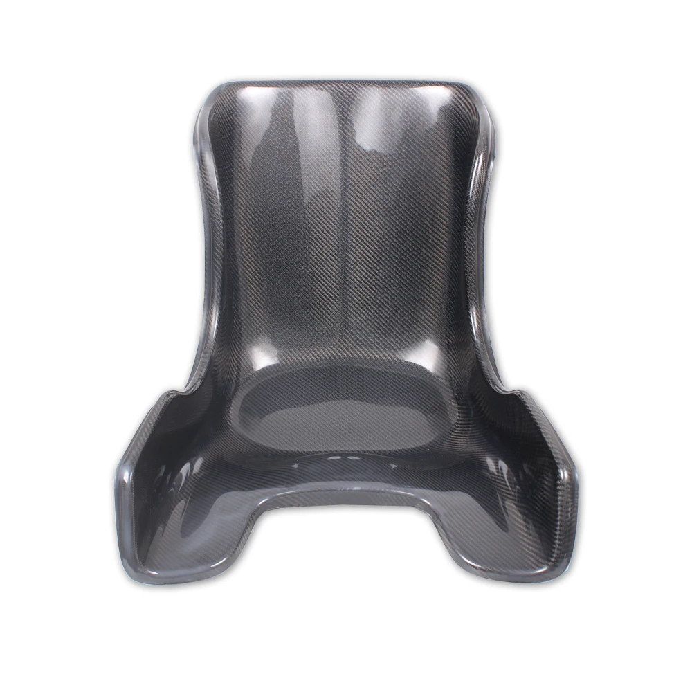 Go Kart Seat Carbon Fiber Carbon Pattern Adult Child Seat