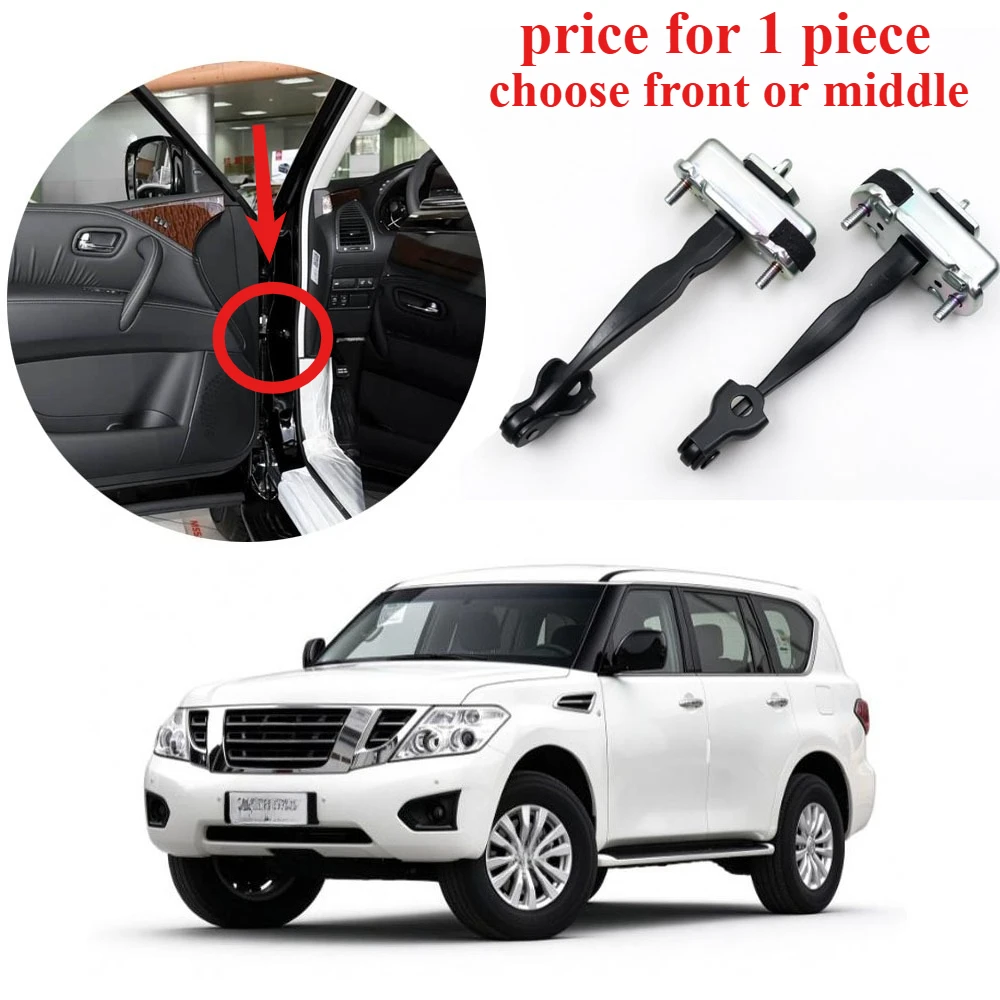 Front or Middle Door Hinge for Nissan Patrol Y62 Door Check Strap Stopper 1 Piece