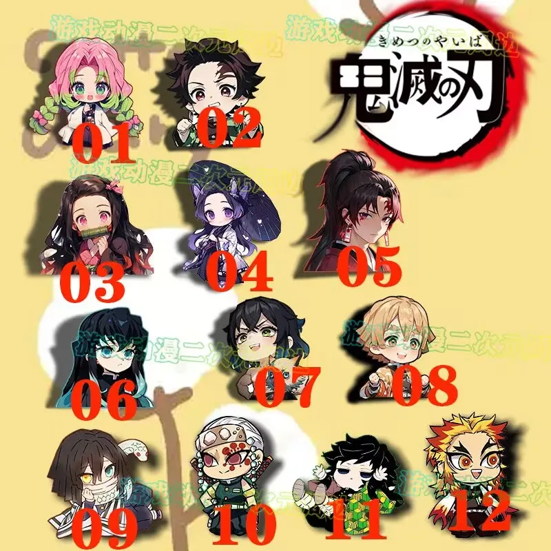 

Брошь в виде значка «Демон-Истребителя», есть косплееры официальных Танджиро от «Кассумасу, Отоки, Любовь, Незуко»