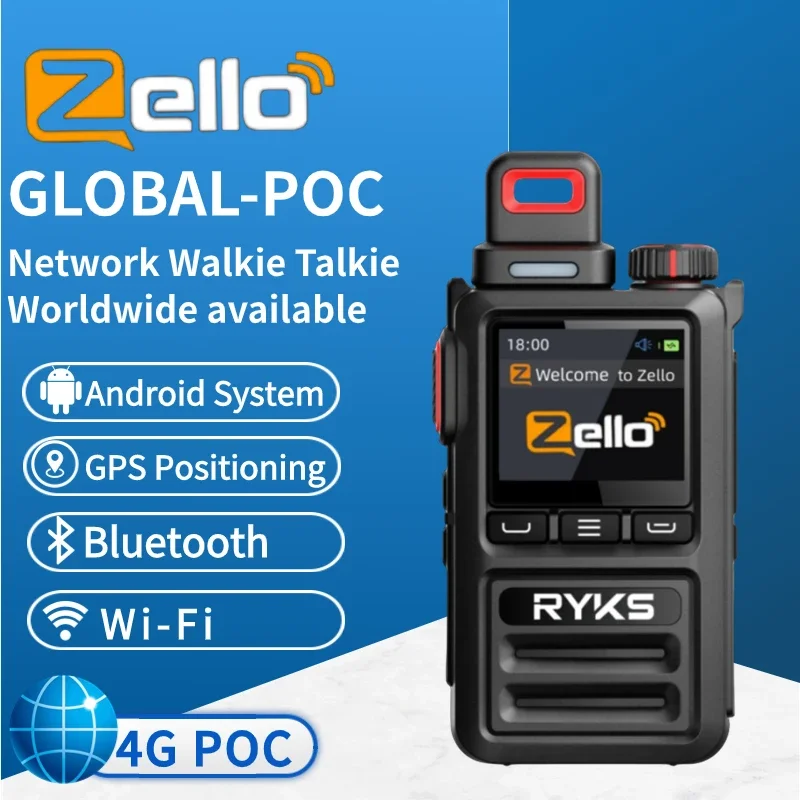 Zello Poc Radio Zello Universal Frequency Band Car zello walkie talkie 4g