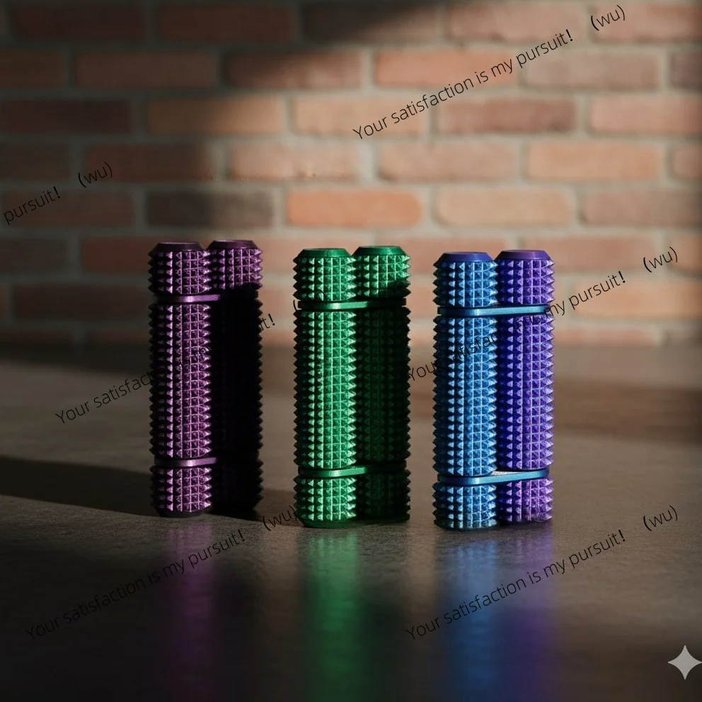 Suitable for Fun Double Axis spiky Pain Stim Fidget Toy Pain Stimulation Finger Decompression Toy