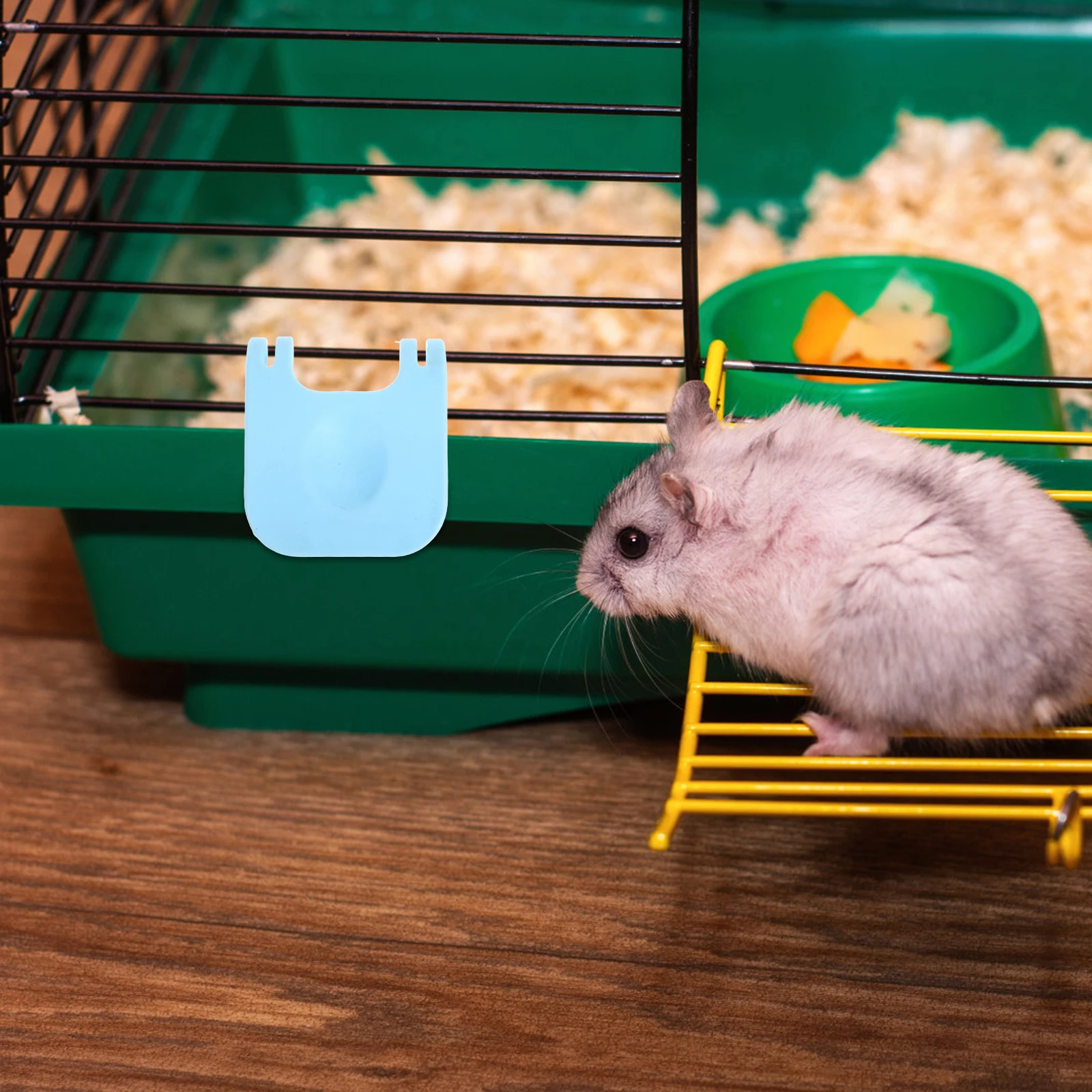 

8Pcs Small Animal Cage Buckles - Rabbit Hamster Cage Fastening Clips Secure Wire Enclosure Connectors Wear-Resistant Plastic