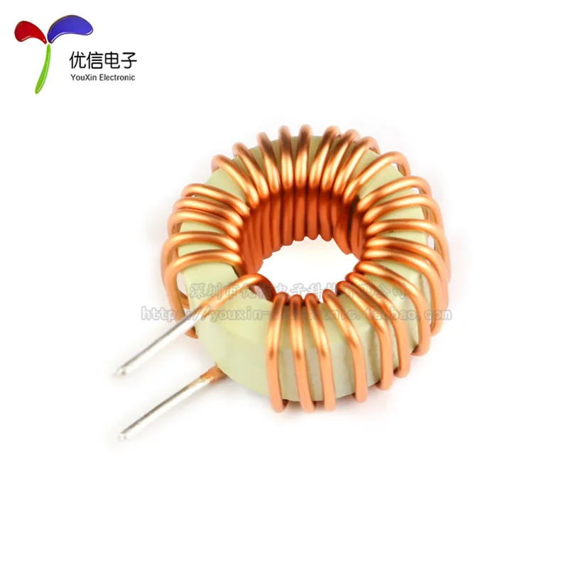Magnetic ring inductor 8052B 20mm iron powder core 47uH 1.0 wire diameter 10A ring winding inductor 10PCS