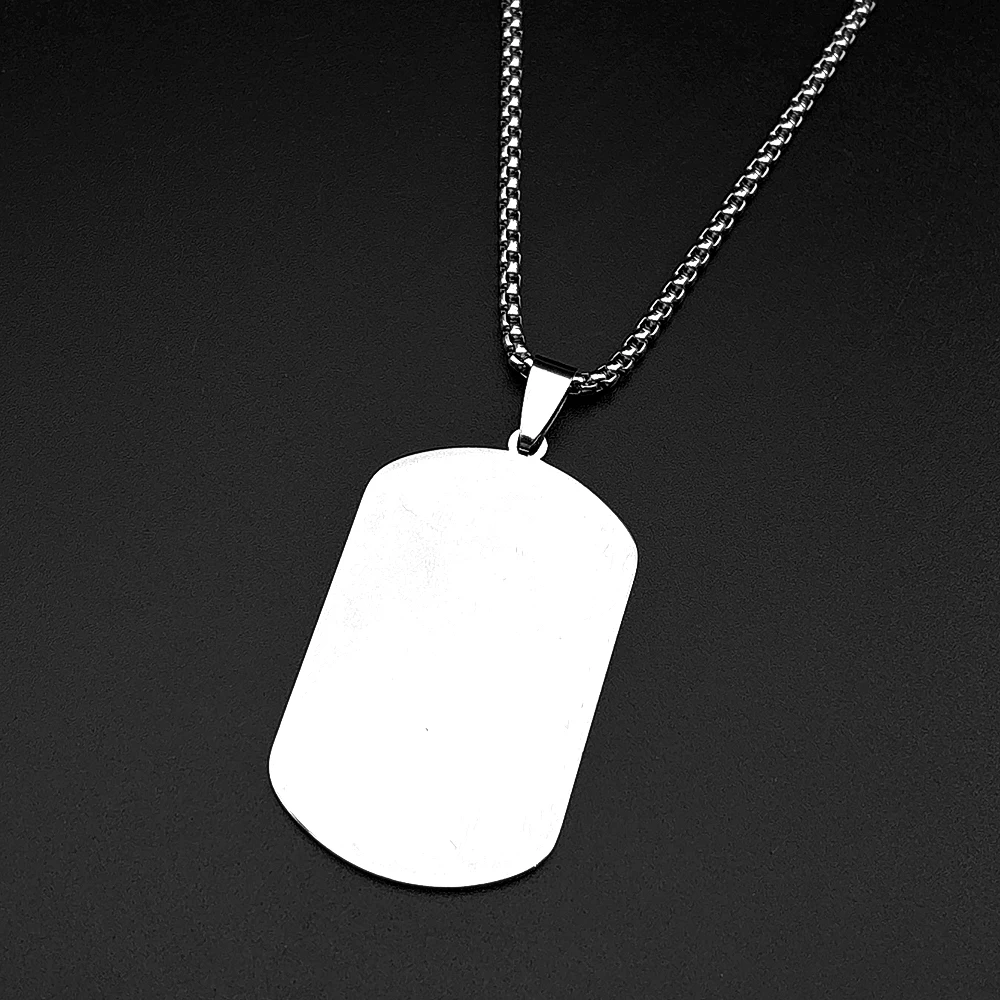 Collar con Colgante de la Estr - Mens Dog Tag Necklace reseña y precio