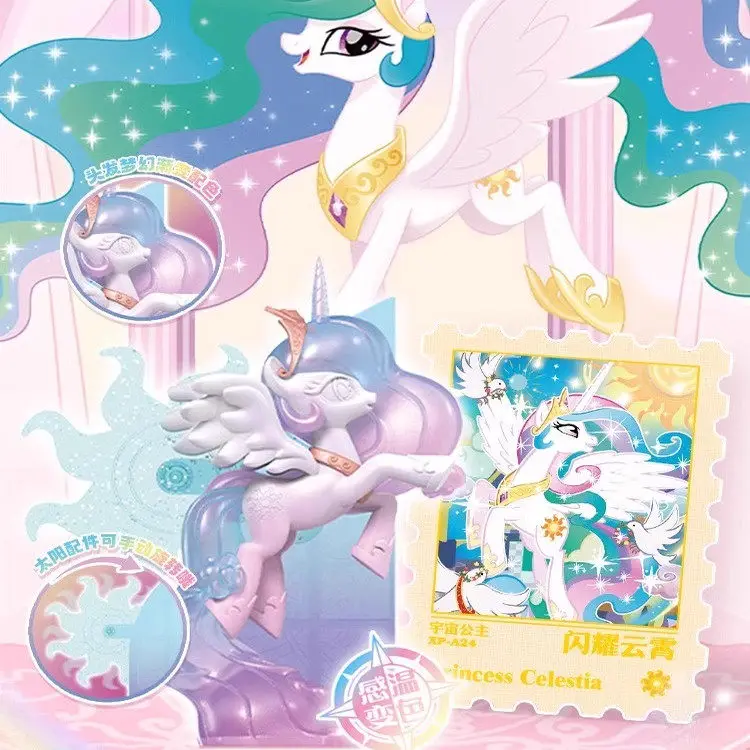 Echte KAYOU My Little Pony Blind Box Friendship Is Magic Gummipuppe Anime Friseur-Stil Figur Cartoon Kreatives Spielzeug – Detail 31