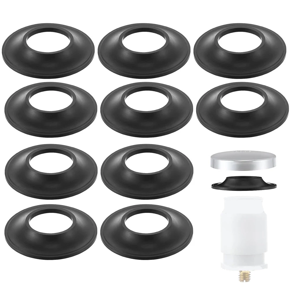 

Tub Stopper Gasket Set 10 Pieces Compatible with For Tip Toe Bathtub Drain for Secure Seal and Long Lasting Performance
