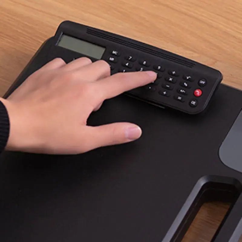 G8TA Portable файлов файлов документов хранения обмена обмена для буфера обмена для организации корпуса с калькулятор