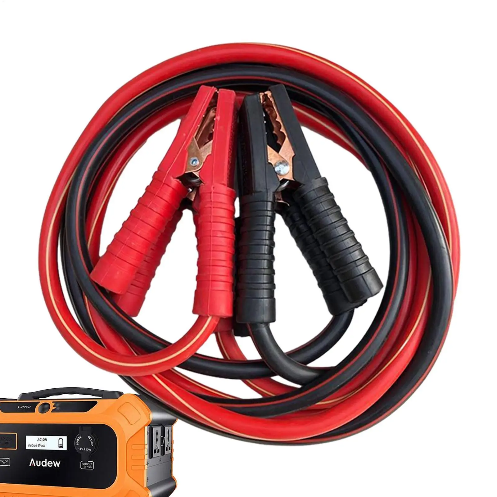 Car Battery Cables Jump Starter Cable for Car Battery Jump Starter Cable Kit for SUV Pickup Trucks Jumping Cables for Dead or