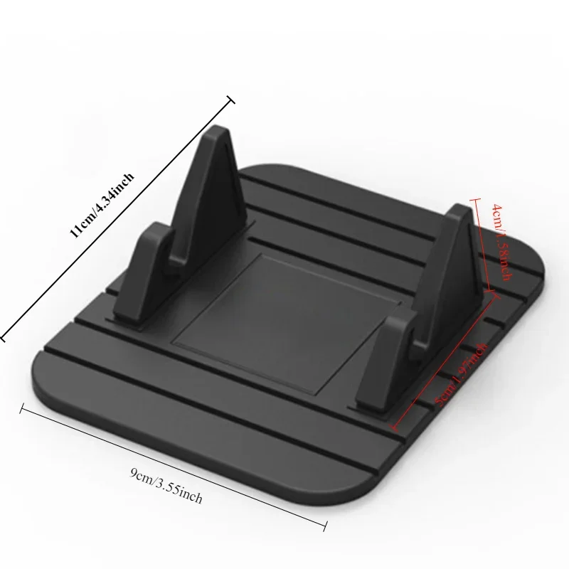 1pc Silicone Car Phone Holder Cell Phone Car Holder Tablet Silicone Lazy Holder Mini  Car Accessories Interior