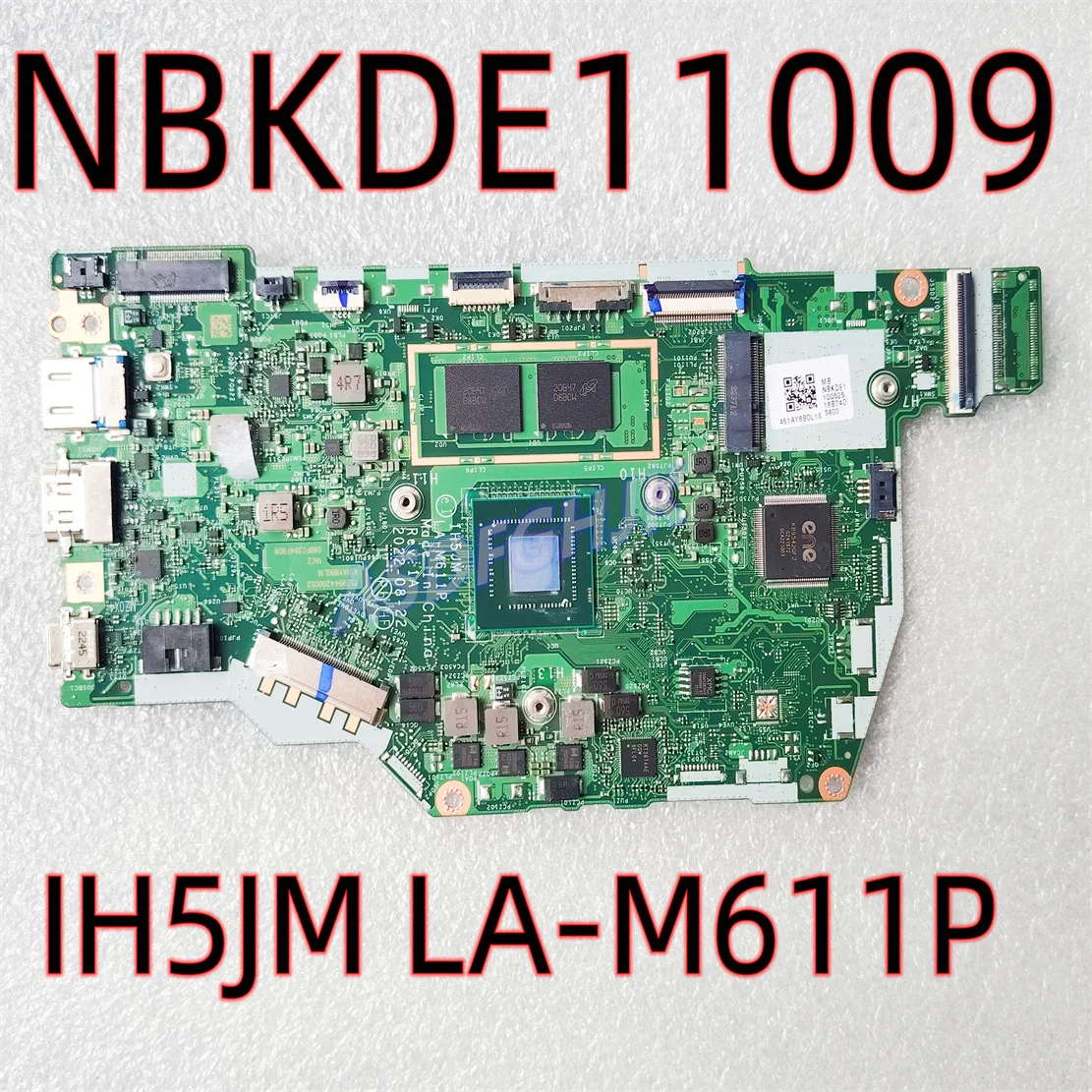 Nbkde11009 nb. kde 11,009 für acer aspire A315-24P laptop motherboard mit R5-7520U und 16gb ram ih5jm LA-M611P test ok