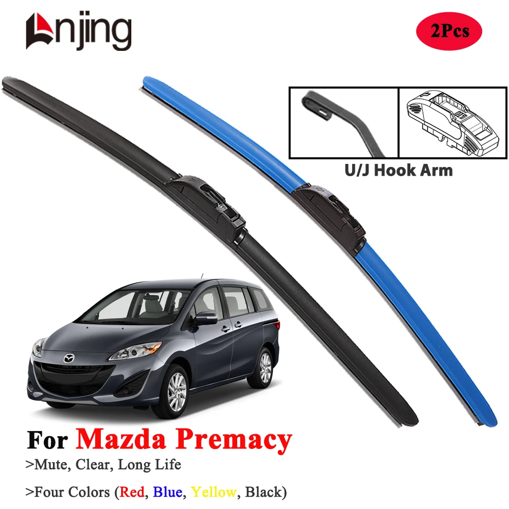 

LNJING Wiper Blades For Mazda Premacy 1999-2018