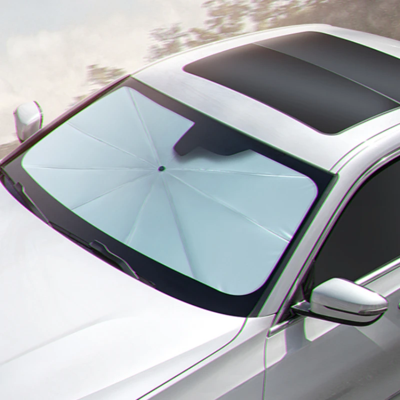 Car Sunshade Car Window Sunshade Front Windshield Glass Sunscreen Heat Insulated Sunshade Car Interior Car Special Cover