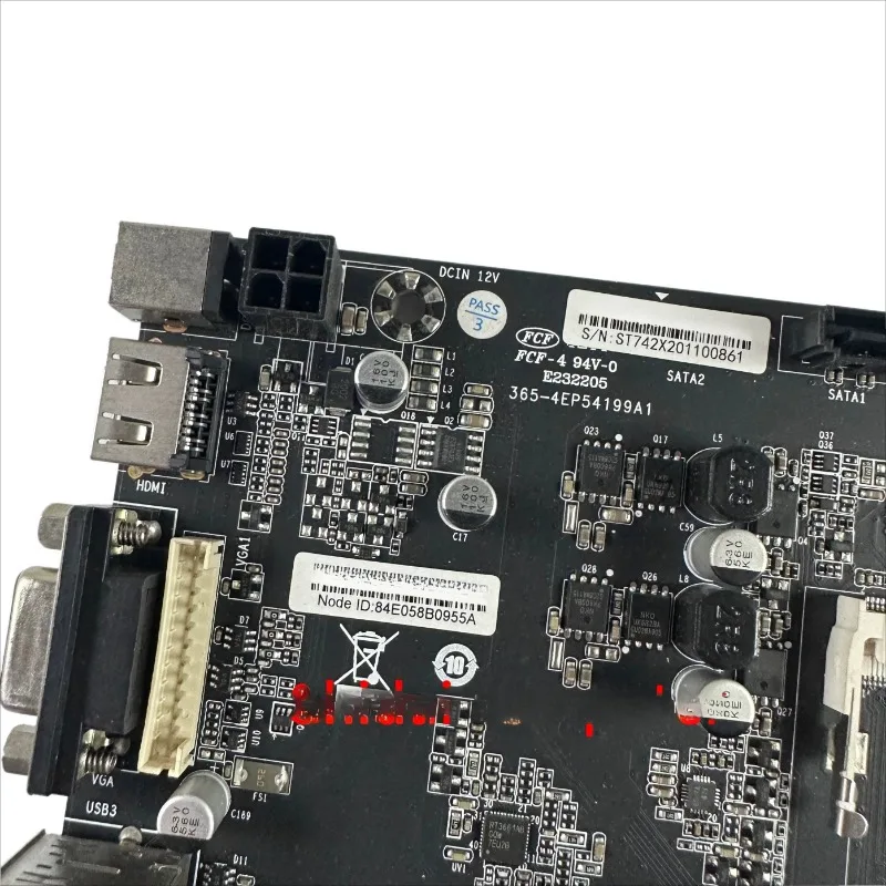 Industrial   board 7410 onboard A8-7410CPU M.2 interface D3 memory, all-in-one main board 17 * 17 second-hand disassembly