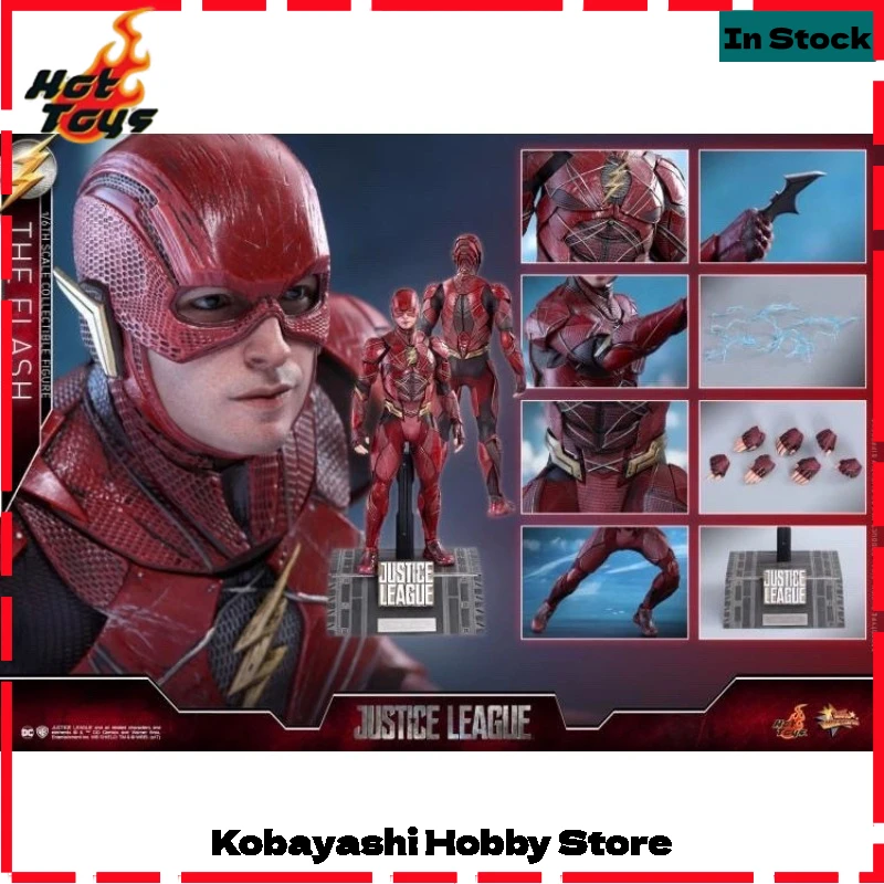 

Brand New in Stock Hot Toys MMS448 The Flash 1.0 DC Justice League Genuine 1/6 Collectible Figure