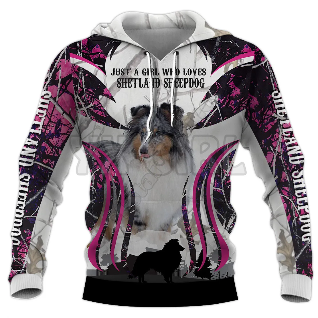 Just A Girl Who Loves Beagle  3D Printed Hoodies  Unisex Pullovers Funny Dog Hoodie Casual Street Tracksuit
