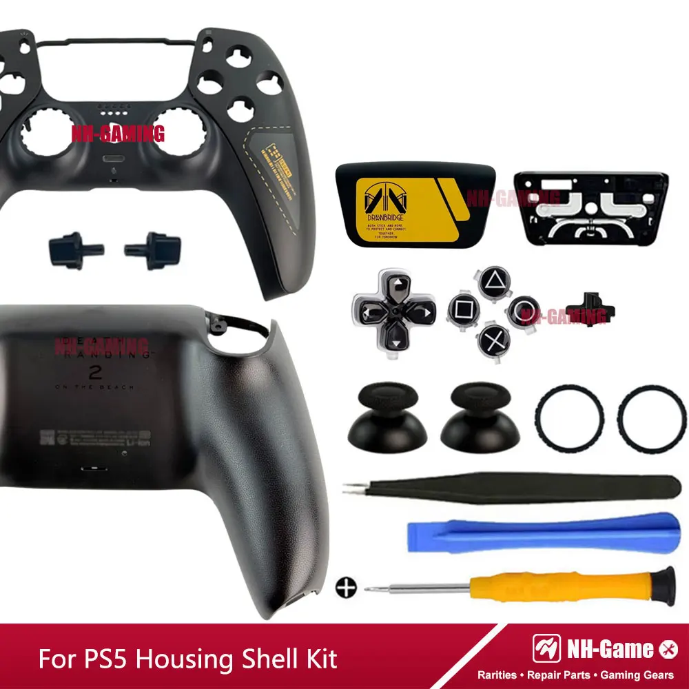 For PS5 Controller Shell Limited 30th Anniversary Housing Case BDM-010/020/030/040/050 Front Back Touchpad Cover 3D Cap Buttons