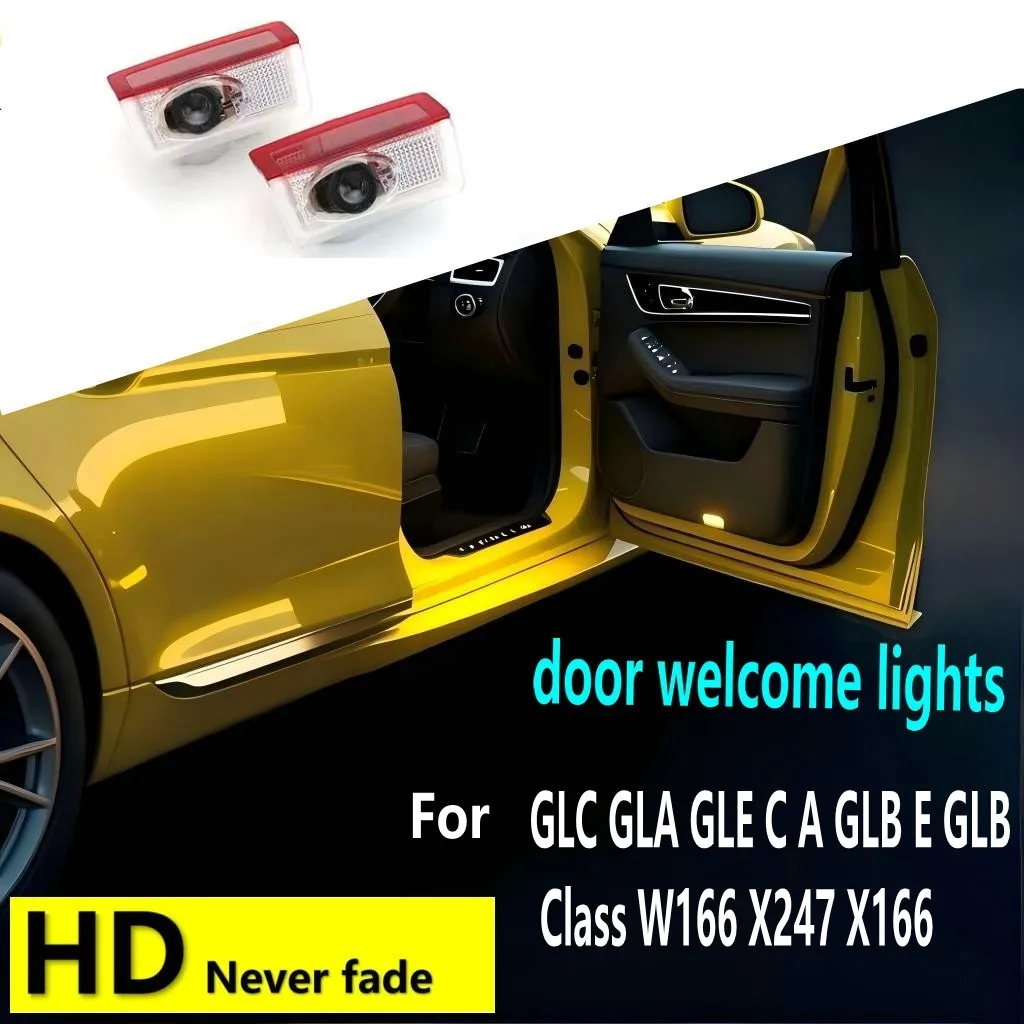 

HD Led Car Door Projector Light For Mercedes Benz E GLC GLA GLE C A GLB E GLB Class W166 X247 X166 W213 X253 X156 W177 W205 W212