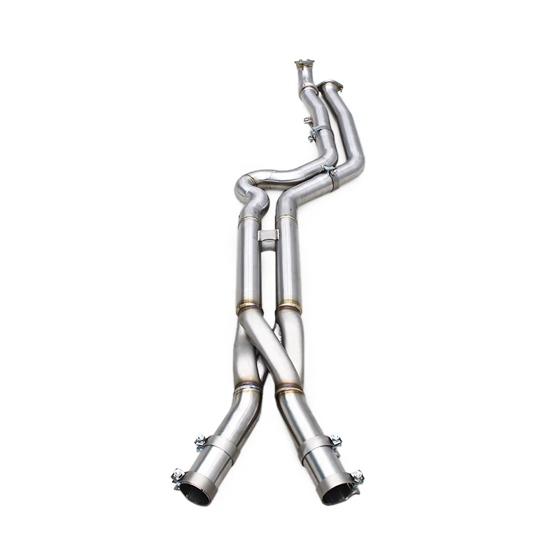 Equal Length Mid Pipe Z Pipe for BMW M2/M3/M4 G80/G82/G87/G8X 3.0T 2021-2024 Boska Stainless Steel Exhaust 1.5mm Thick Warranty
