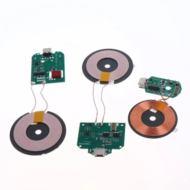 Wireless Charger Module 15W TYPE-C MICRO-USB PCBA Circuit Board DIY Custom Fast Charging Electronics