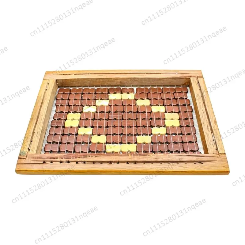 Summer Clothing Factory Employees Solid Wood Frame Bamboo Breathable Heat Dissipation Seat Cushion Office Sedentary
