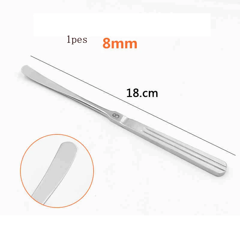 

Nasal stripper Nasal periosteum microstripper double-headed spatula stainless steel nasal plastic tool