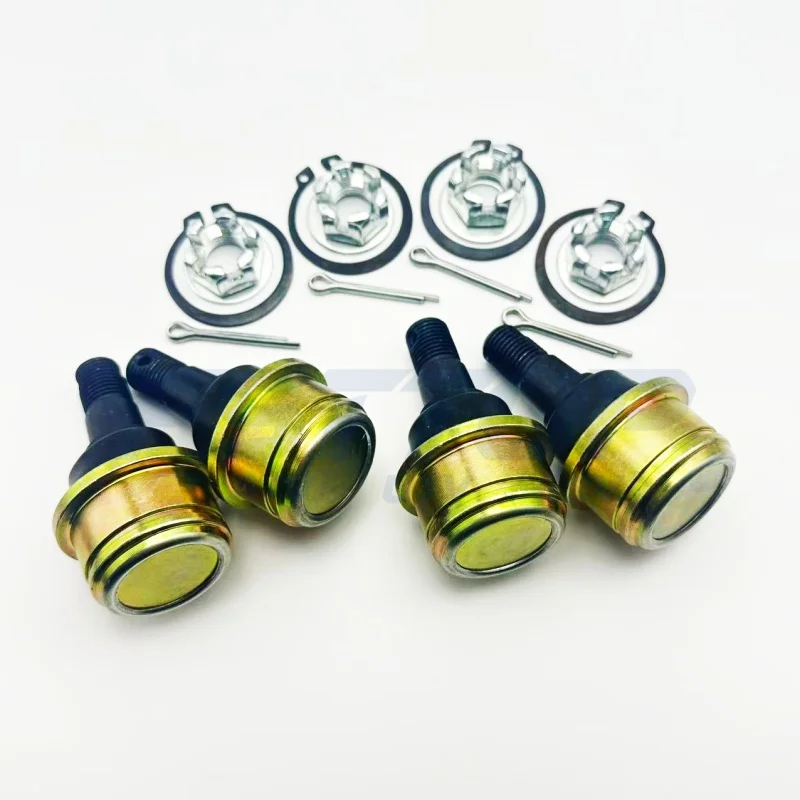 4PCS upper and lower ball joint for Yamaha Grizzly 350 400 450 Rhino 450 660 700 Kodiak 400 450 Big Bear 400 37S-23549-00-00 ATV