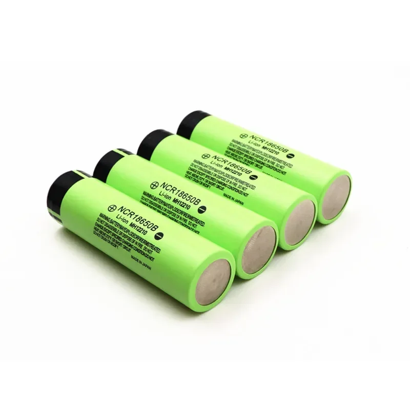 1-10 szt. NCR 18650B 3400mAh 18650 akumulator litowo-jonowy do narzędzia bateria do latarki 3.7V + ładowarka USB quad smart