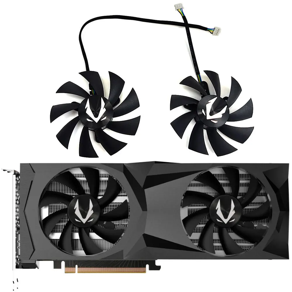 

NEW GA92S2U RTX 2070 AMP GPU Fan，For ZOTAC GAMING GeForce RTX 2070 2060 SUPER Twin、RTX 2070 2080 AMP Graphics card cooling fan