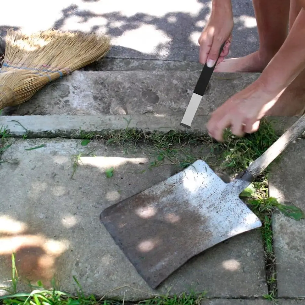 

2 шт. скребки для соединений с микрозубцами, съемник для тротуарной плитки, скребок для двойного соединения, захват, слоты, инструмент для извлечения лопаток, углеродистая сталь