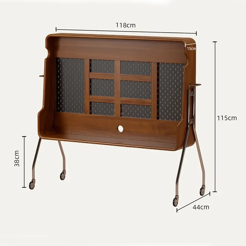 

Living room mobile TV cabinet with wheel creative bracket designer home TV cabinet floor rack