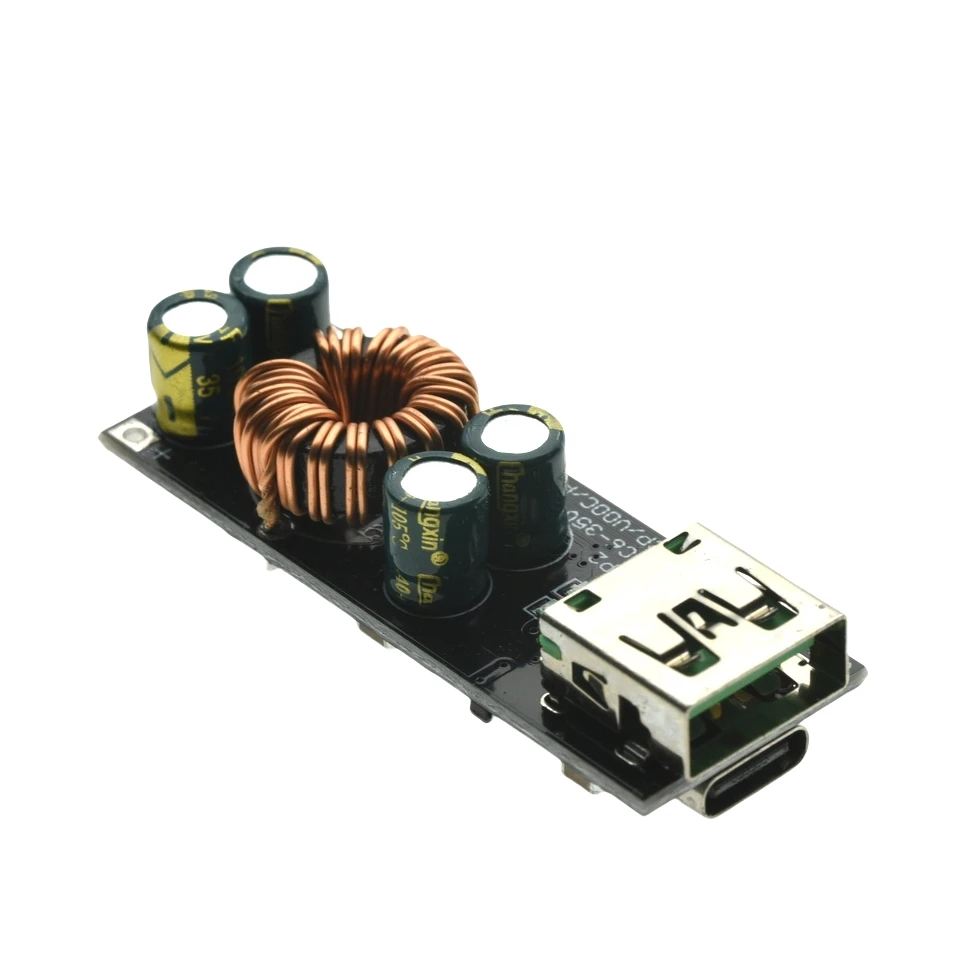 SW3518 SW3516 65W Schnelllade-Modul DC 6-35V Step-Down-Buck-Konverter Typ-C USB PD3.0 QC4+ PPS DIY Stromversorgungsplatine – Detail 2