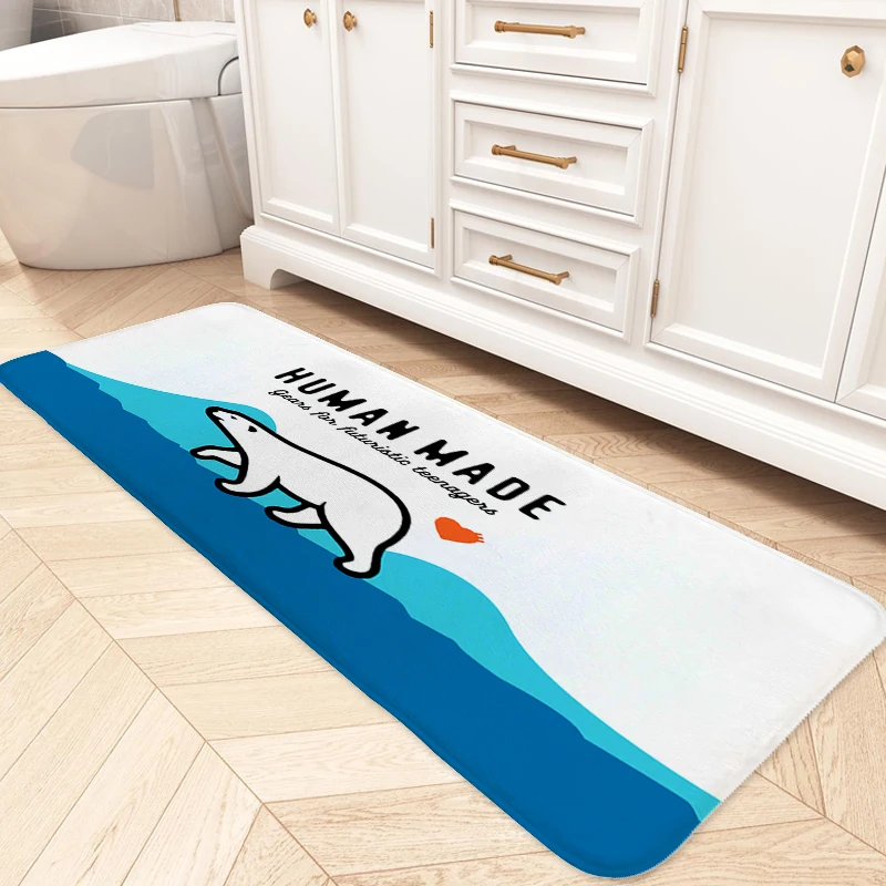 

Bathroom Foot Mat D-Humans D-Mades Hallway Balcony Bedroom Living Room Rug Custom Carpet Entrance of House Custom Doormat Home