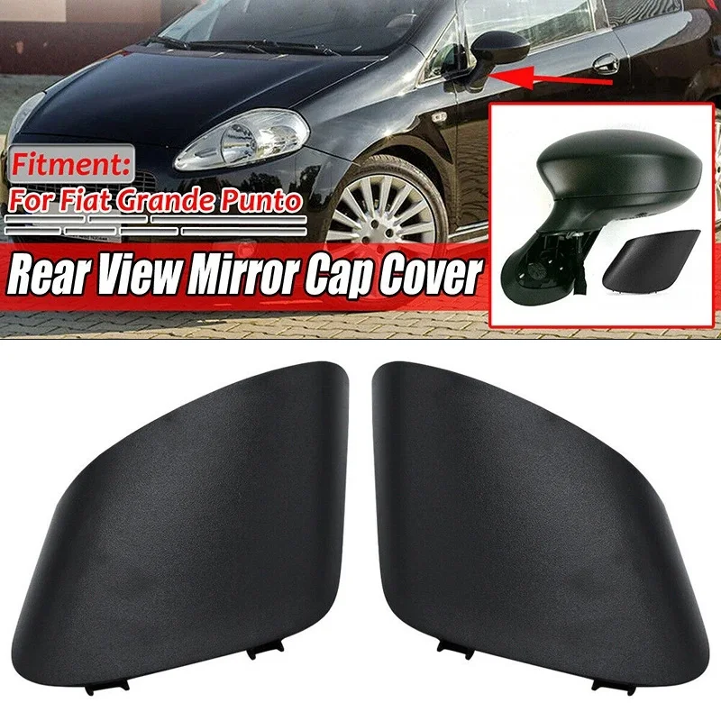 Car Side Door Rearview Mirror Screw Cap Cover Cap ABS Accessories 735539385 735539384 For Fiat Abarth Grande Punto / Punto Evo