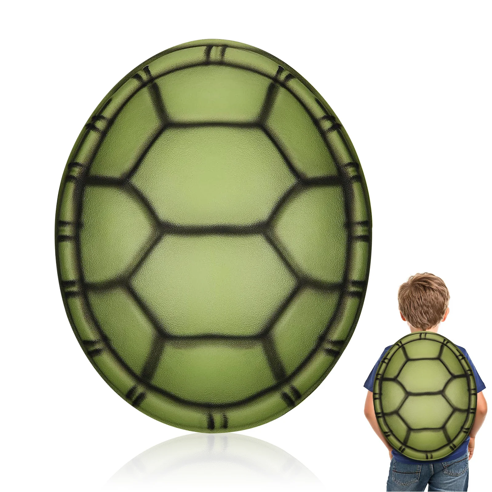 

Turtle Shell Prop EVA Material Adult Halloween Cosplay Costume Accessories Foam Turtle Dress Decor Simulated Party