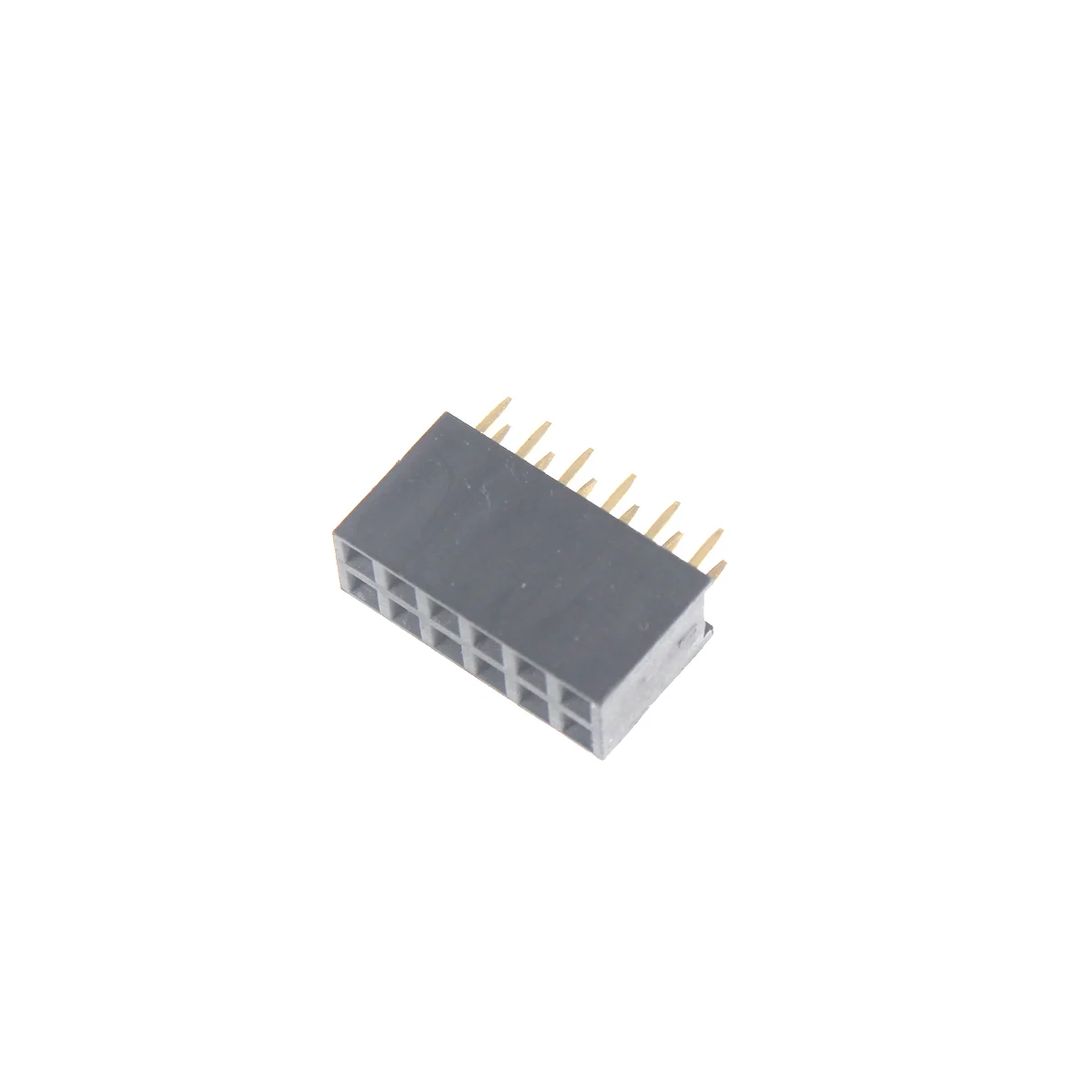 Conector hembra de una sola fila para Arduino, 100/50 piezas, 2,54mm, 1x2P, 3P, 4P, 6P, 8P, 12P, 15P, 20P, 40P