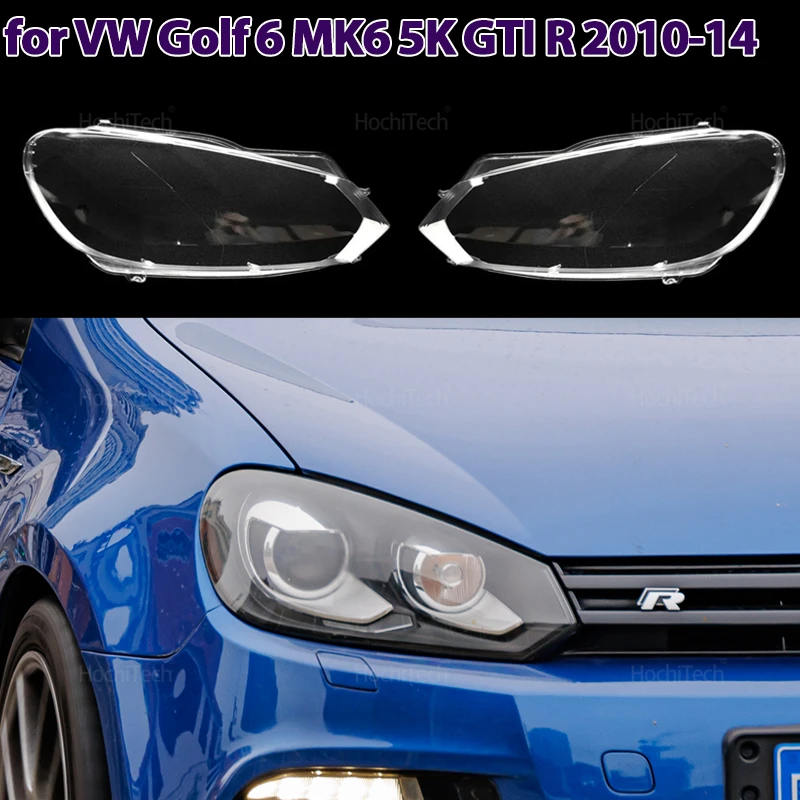 

Headlight Cover for Volkswagen VW Golf 6 MK6 5K GTI R 2010-2014 Car Headlamp Lens Glass Replacement Front Lamp Shade Auto Shell
