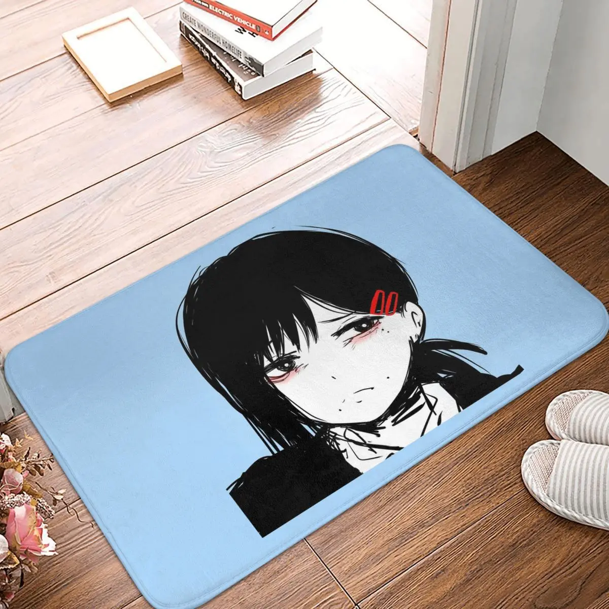 Chainsaw Man Manga Devil Anime Doormat Kitchen Entrance Home Floor Mat Non-slip Carpet Rug for Balcony Footpad Mats