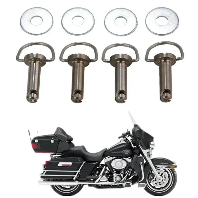 

For Harley Touring FLH Road Electra Glide Softail FXST FLHR FLTR Motorbike Fasteners Hard Saddlebag Mounting Pin Bolts Moto