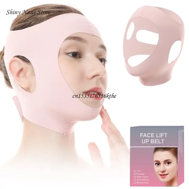 Tight Chin Strap V Line Face Slimming Mask Lifting Belt for a Defined Jaw Line Dropship