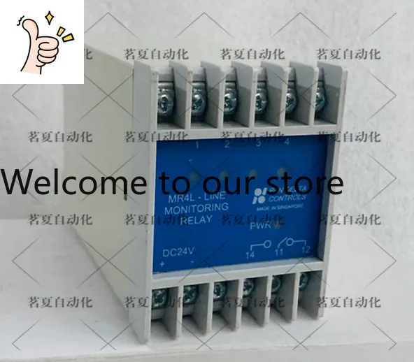 Original PAN DLTA CONTROLS Distribution System Monitoring Relay MR4L-LINE In Stock