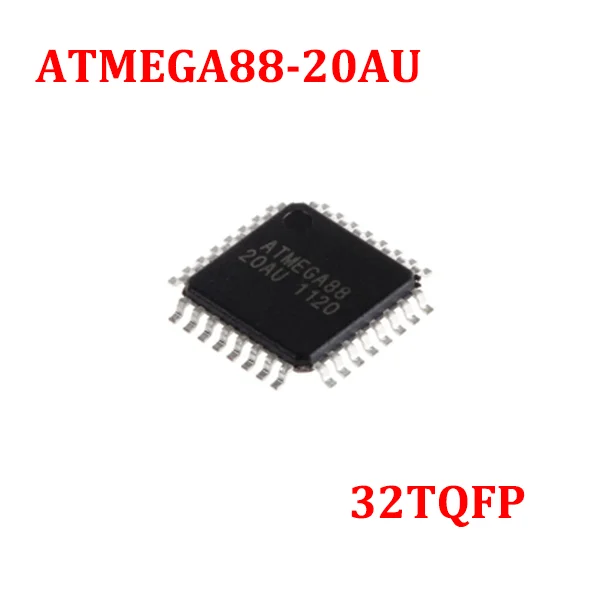 

5PCS/10PCS/50PCS/100PCS ATMEGA88-20AU IC MCU 8BIT 8KB FLASH 32TQFP Brand New Original IC Chip