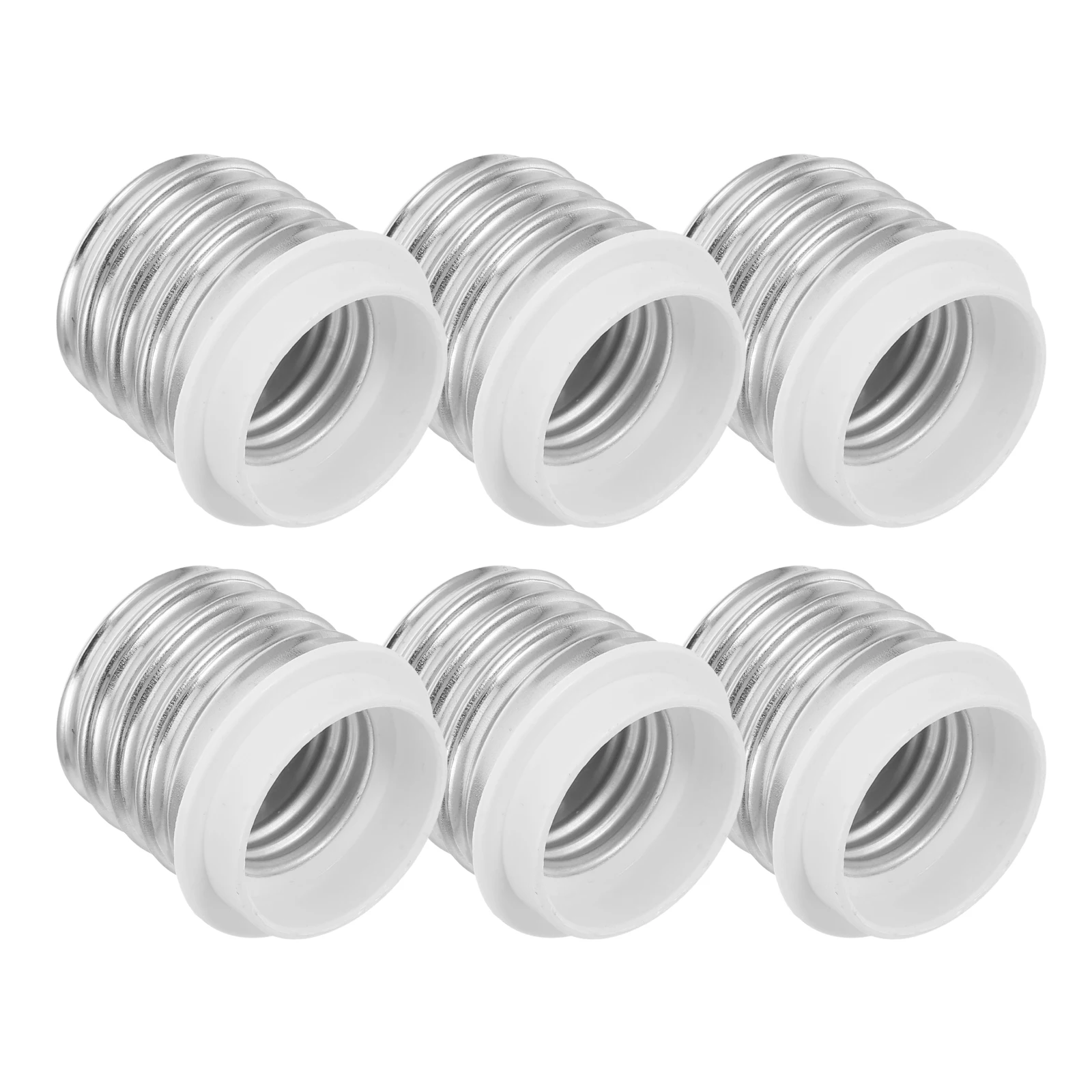 

6Pcs Light Bulb Socket Adapter Converter E40 to E27 Lamp Holder Adapter Ideal for LED Bulbs Light Socket Conversion