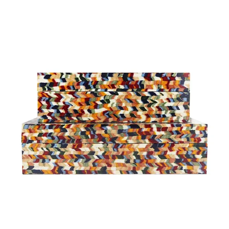 

Modern art black and white storage box display ornament hotel living room bedroom home jewelry box