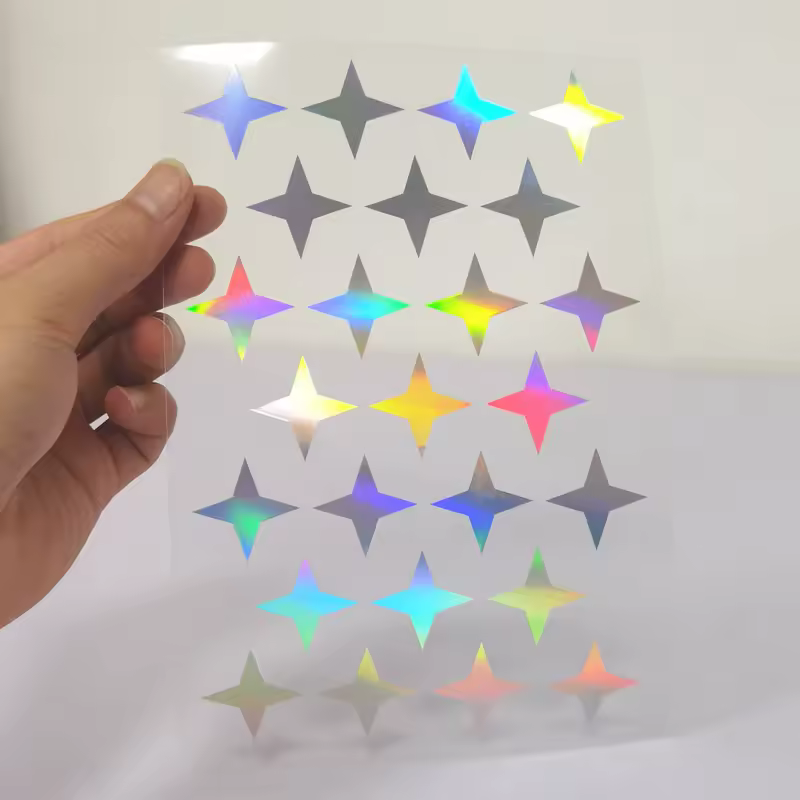 Self Adhesive Laser Engraved Heart Stickers Decorative Paper - Image 11