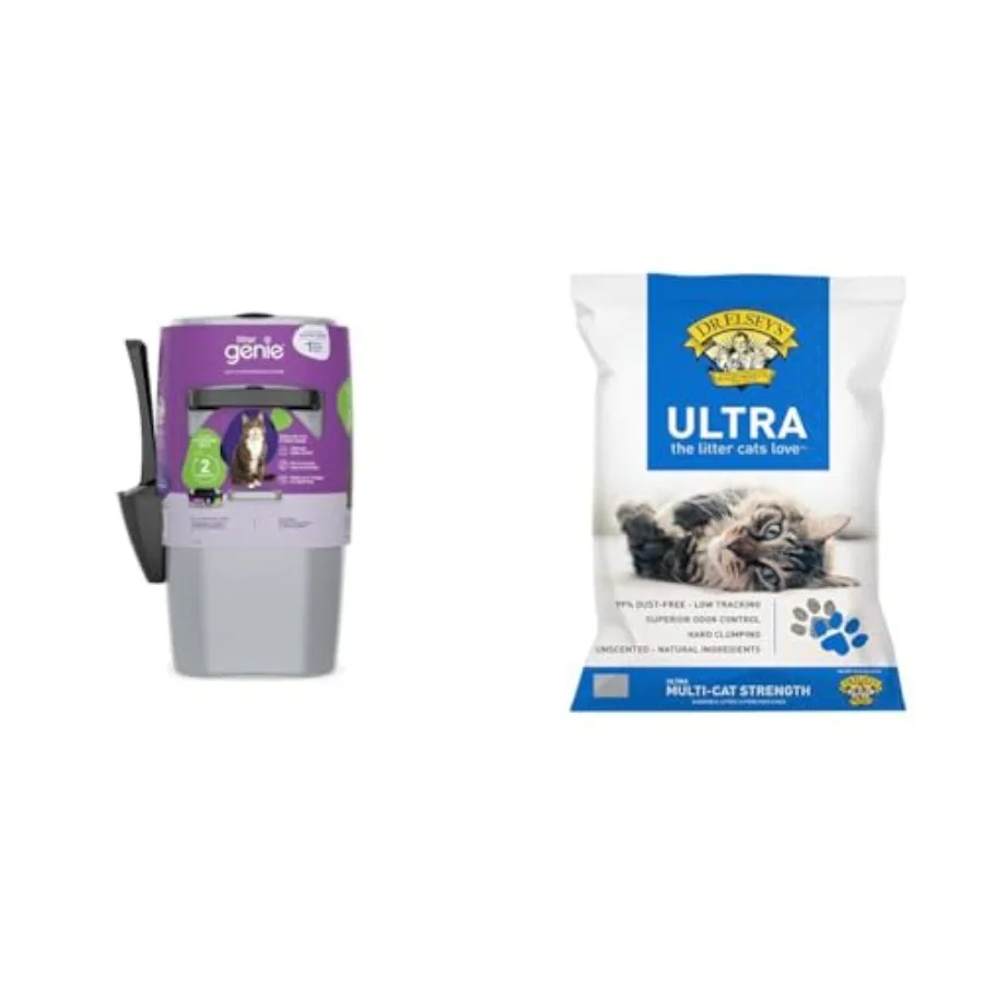 

Bundle of Standard Pail + Dr. Elsey's Premium Clumping Cat Litter 40lb