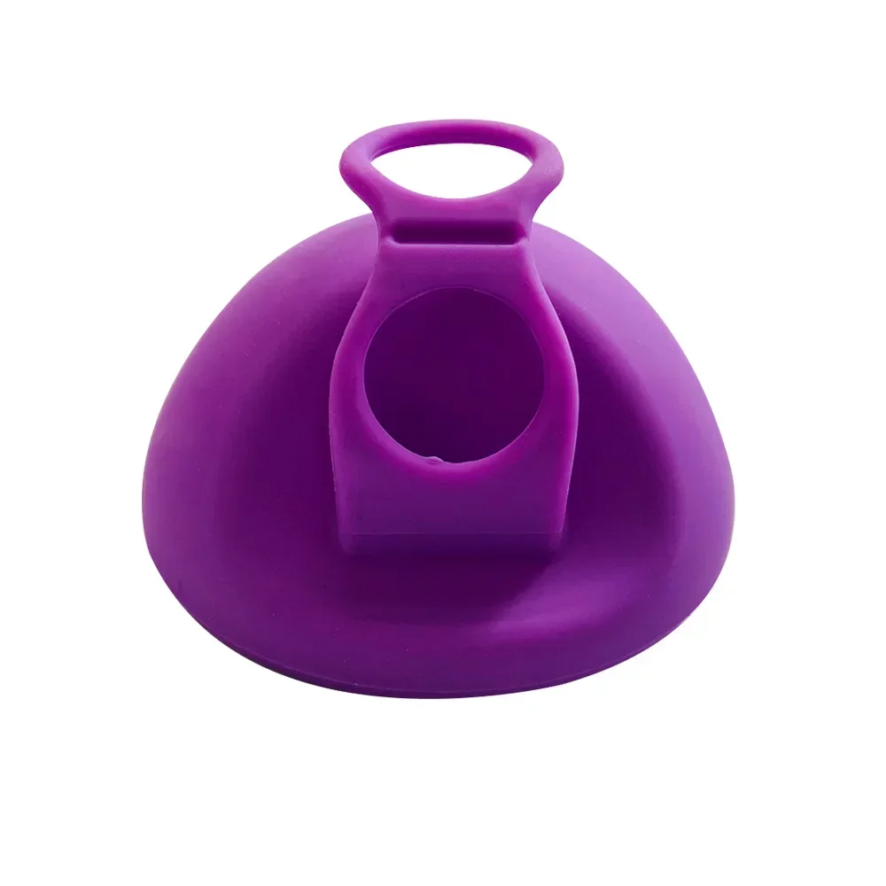 Disque menstruel en silicone réutilisable pour femme avec languette nervurée, coupe menstruelle féminine, conception plate, extra mince, 1PC