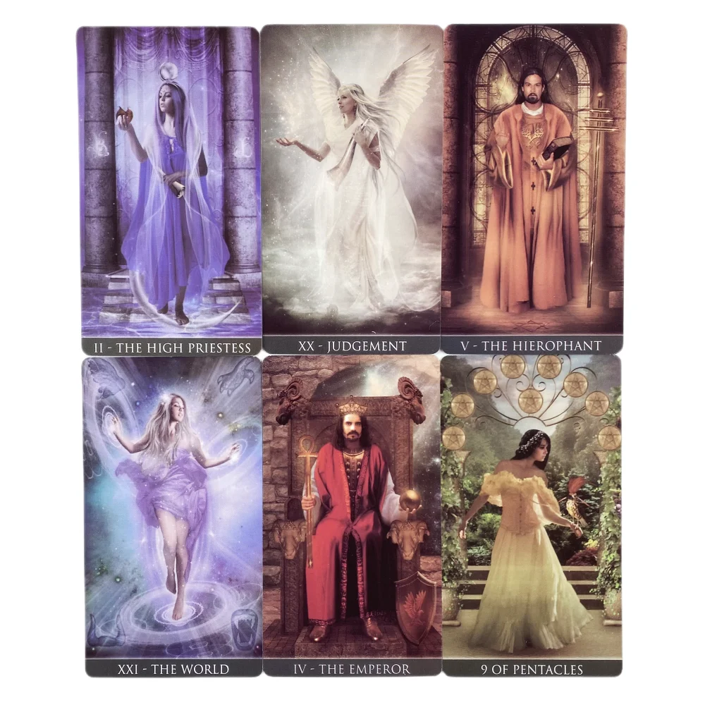 

Thelema Tarot Cards A 78 Deck Oracle English Visions Divination Edition Borad Playing Games