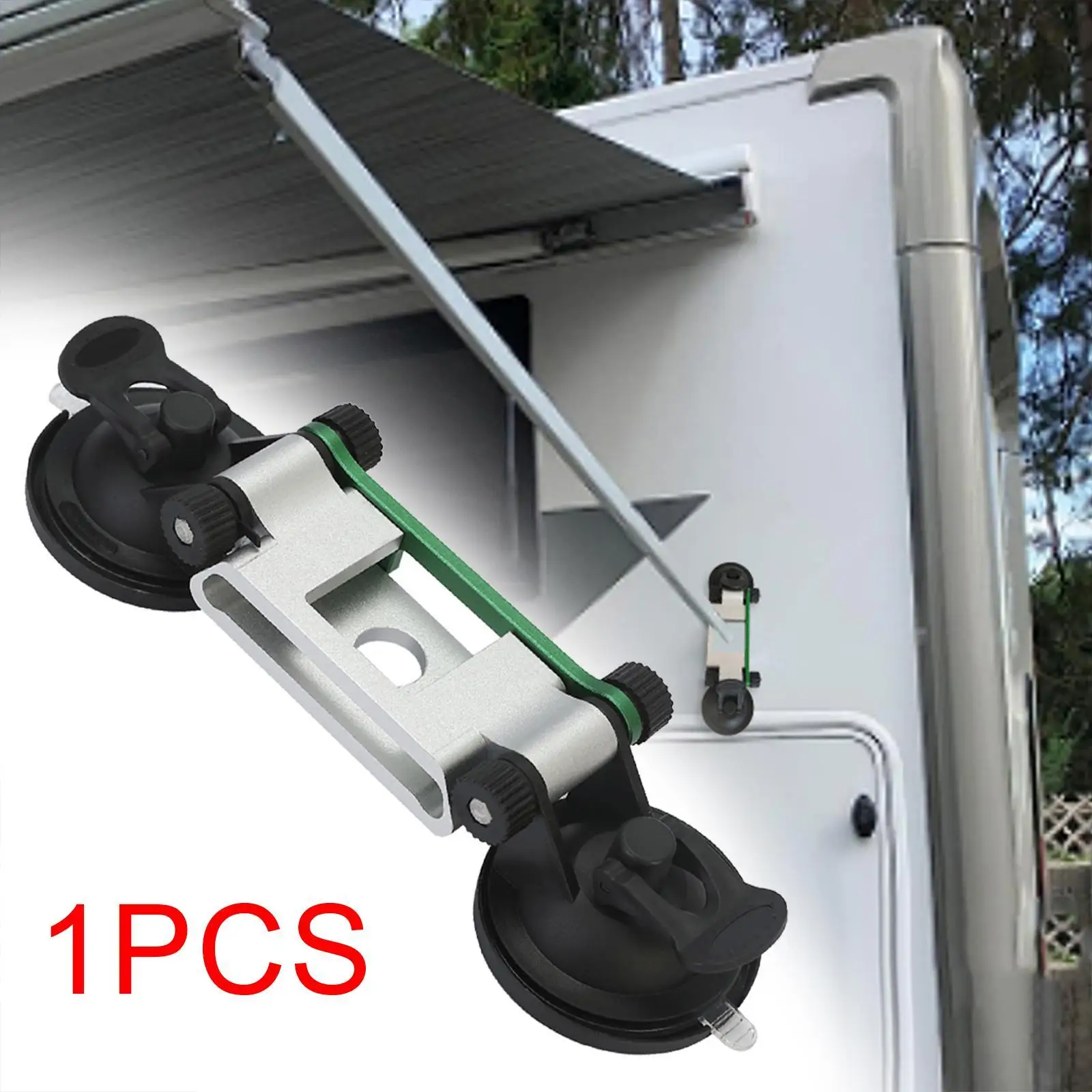 

RV Awning Support Suction Cup Mount Heavy Duty Aluminium Alloy RV Awning Accessories for Camper Trailer Car Camping Tarps